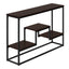 Accent Console Table For Entryway, Multi-Tier Design