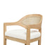 Americana - Mid-Century Modern Cane Back Counter Stool
