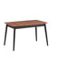 Lanae - Dining Table (Extension Bufferfly Leaf) - Natural / Black
