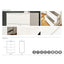 Oliver - Farmhouse Jumbo Chest With 4 Drawer Storage