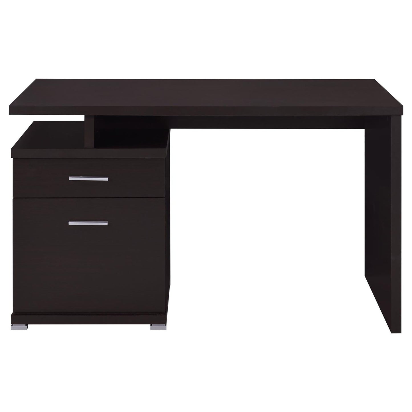 2 Drawer Reversible Office Desk With Modular Design