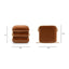 Monarch - Squared Upholstered Ottoman