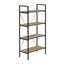 Bookshelf, Bookcase, 4 Tier, Office, Bedroom, Contemporary, Modern
