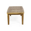 Outdoor Rectangular Coffee Table - Brown