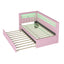 Upholstered Platform Bed With USB Ports And LED Belt