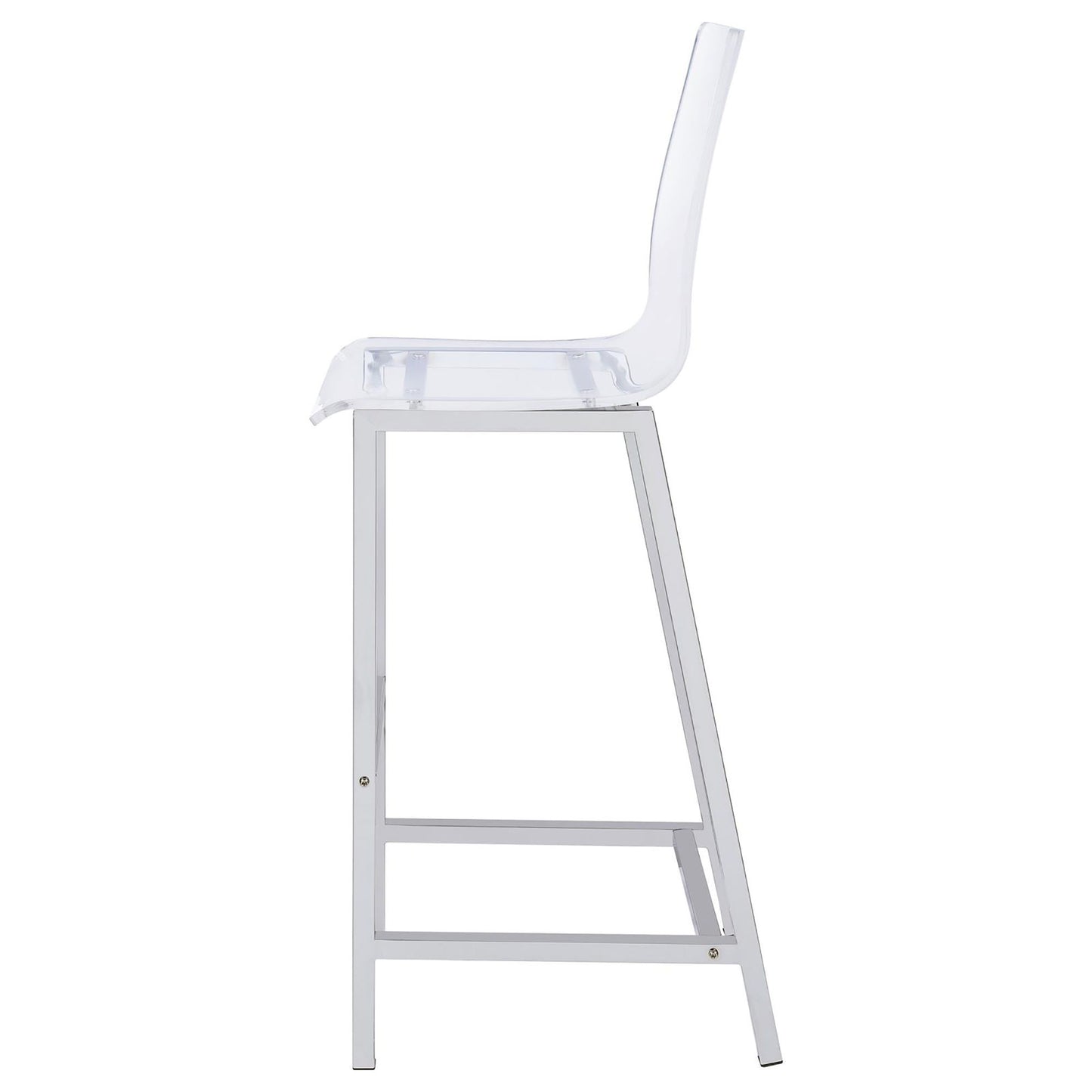 Bar Stools (Set of 2) - Clear