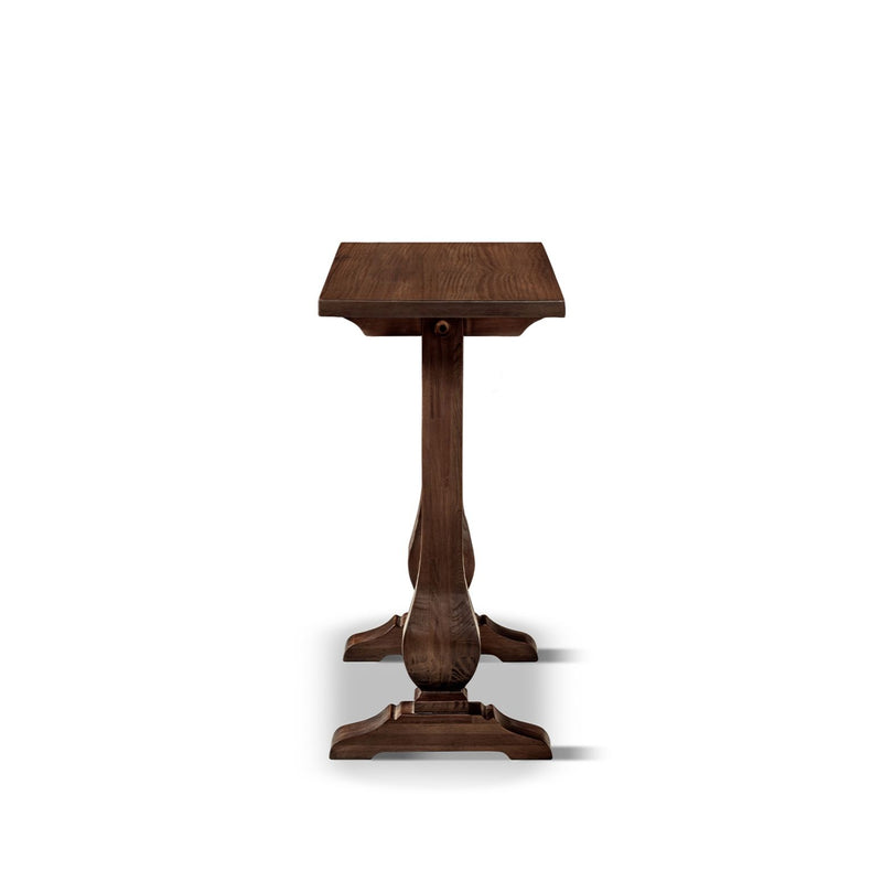 Whitmore - Trestle Console Table - Dark Brown
