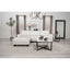 Granholm - Upholstered Curved Arm Sectional Sofa - White