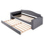 Upholstered Daybed With Storage Armrests, Trundle And Latest Integrated tooth Audio System