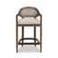 Americana - Mid-Century Modern Cane Back Counter Stool