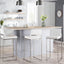 Fuji - Contemporary And Modern Elegance High Back Barstool