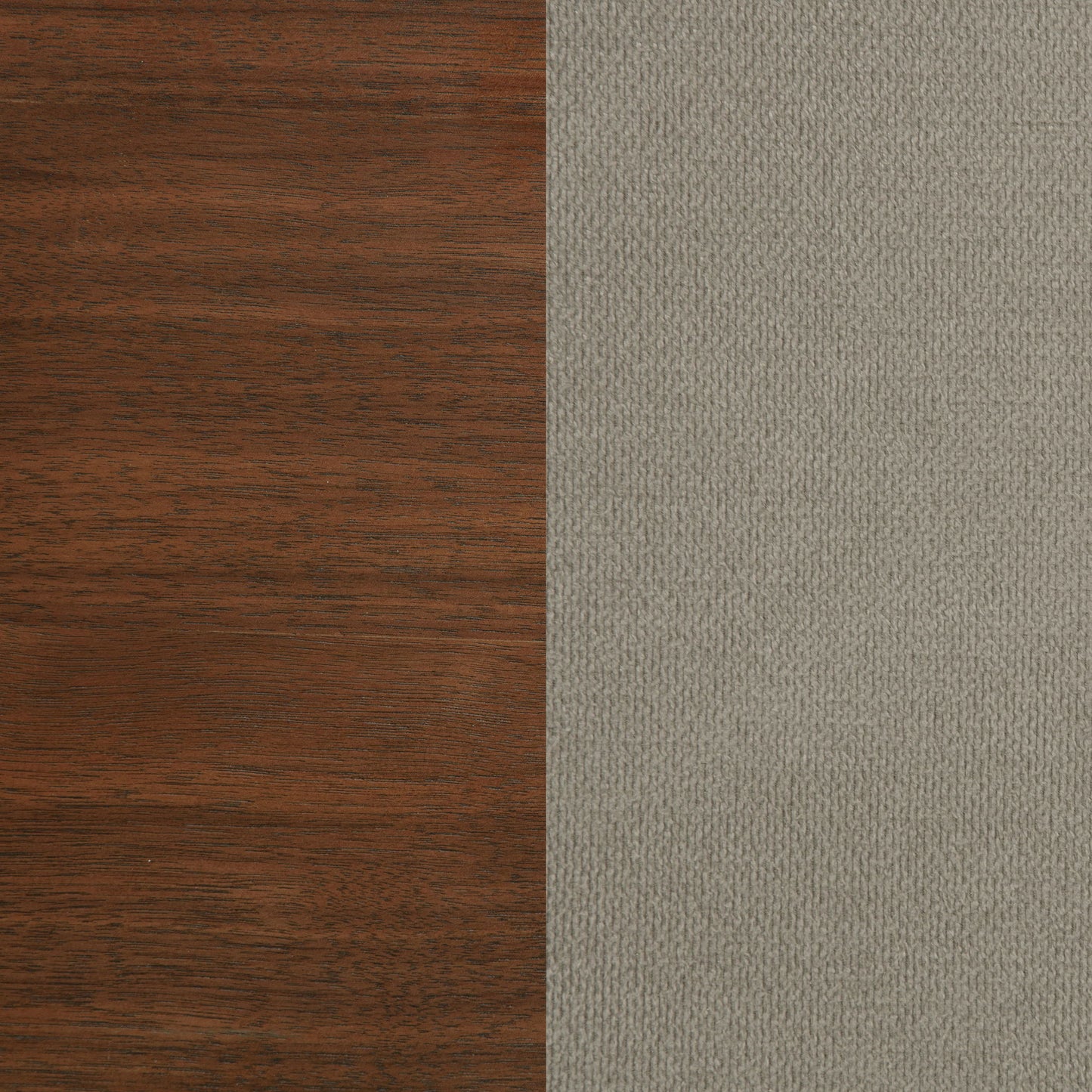Verona - Queen Upholstered Panel Bed - Walnut