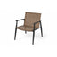 Outdoor Chat Set, 2 Chairs & Side Table - Black / Brown