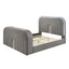 Shelyn - Bed With LED, TV Stand, Fireplace & Bluetooth