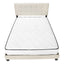 Bed, Upholstered, Frame Only, Transitional
