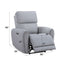 Jeromie - Power Motion Recliner With USB Port - Gray