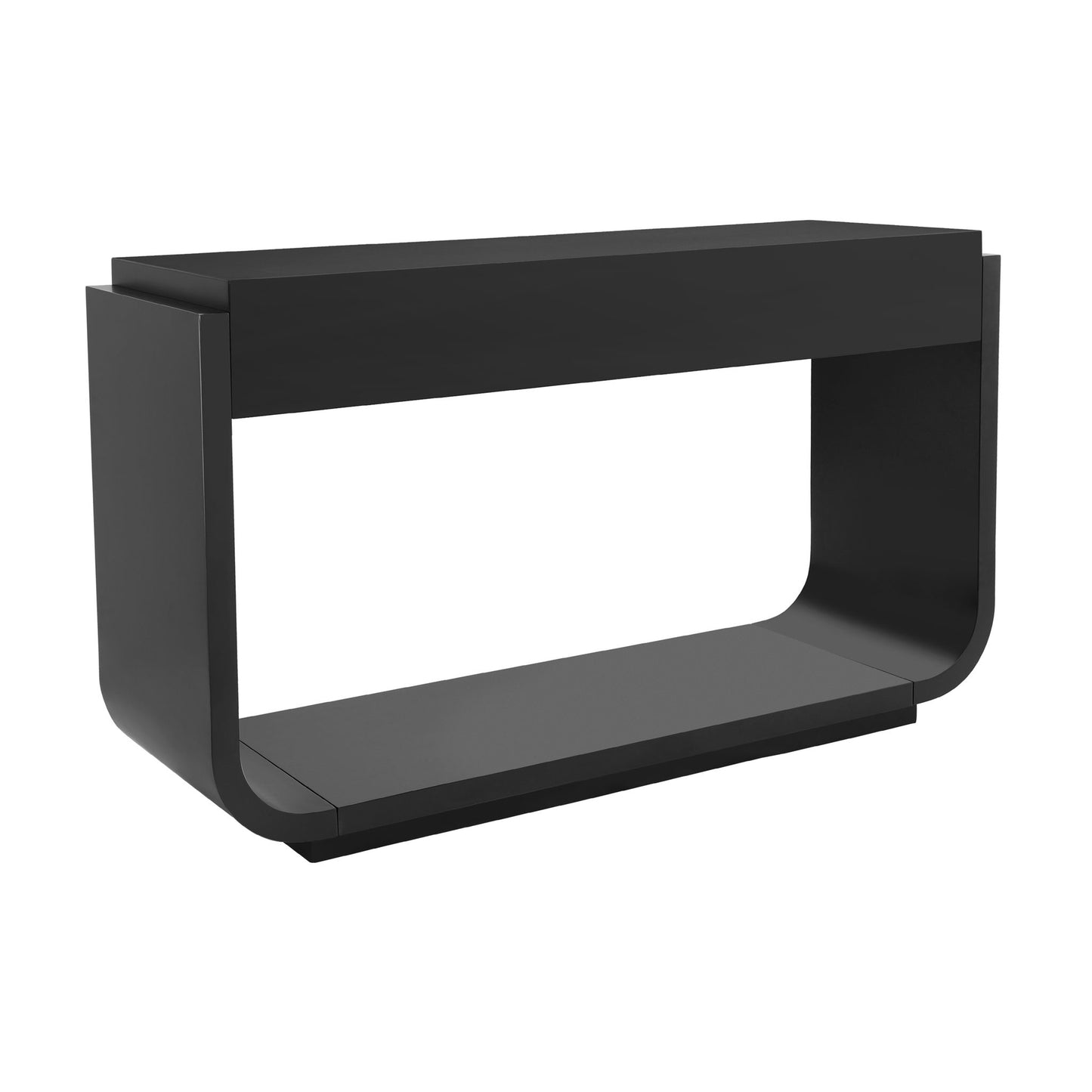 Console Table With 3 Drawers, Display Shelf