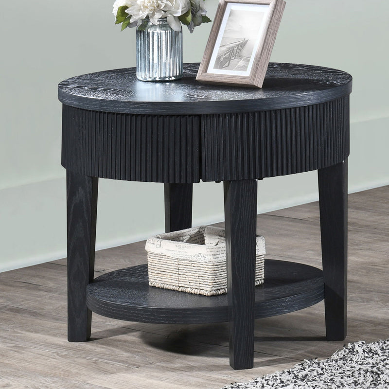 Tate - Round One Drawer Table