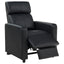 Warren - 3 Seater Reclining Home Theater - Black