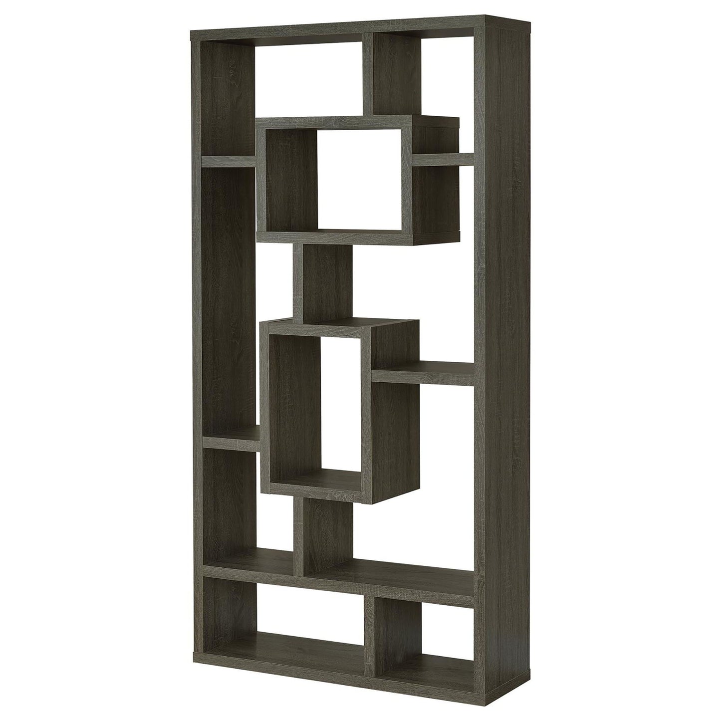 10 Shelf Open Back Bookcase