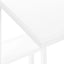 Accent Table, C - Shaped, Marble Look Contemporary & Modern Convenient Design