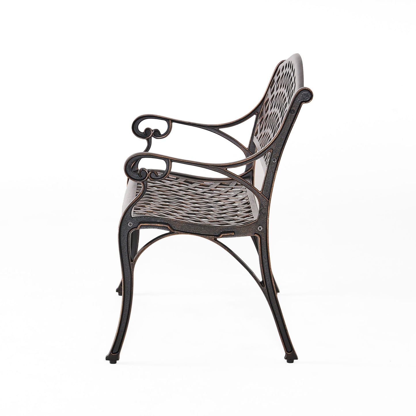 Spencer - Cast Bench - Copper