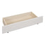 Upholstered Platform Bed With Drawers, Classic Headboard Design