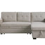 3 Piece Upholstered Sectional