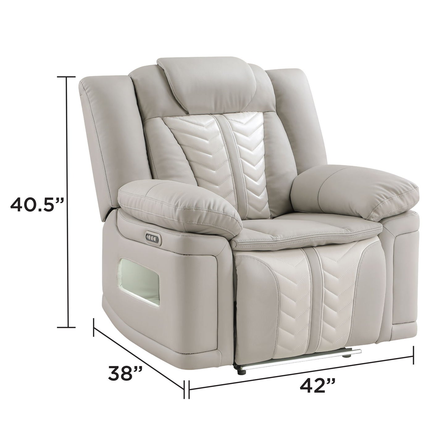 Cruiser - Power Reclining Set With LED Lighting