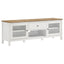 Evanston - 2 Door Stand - White