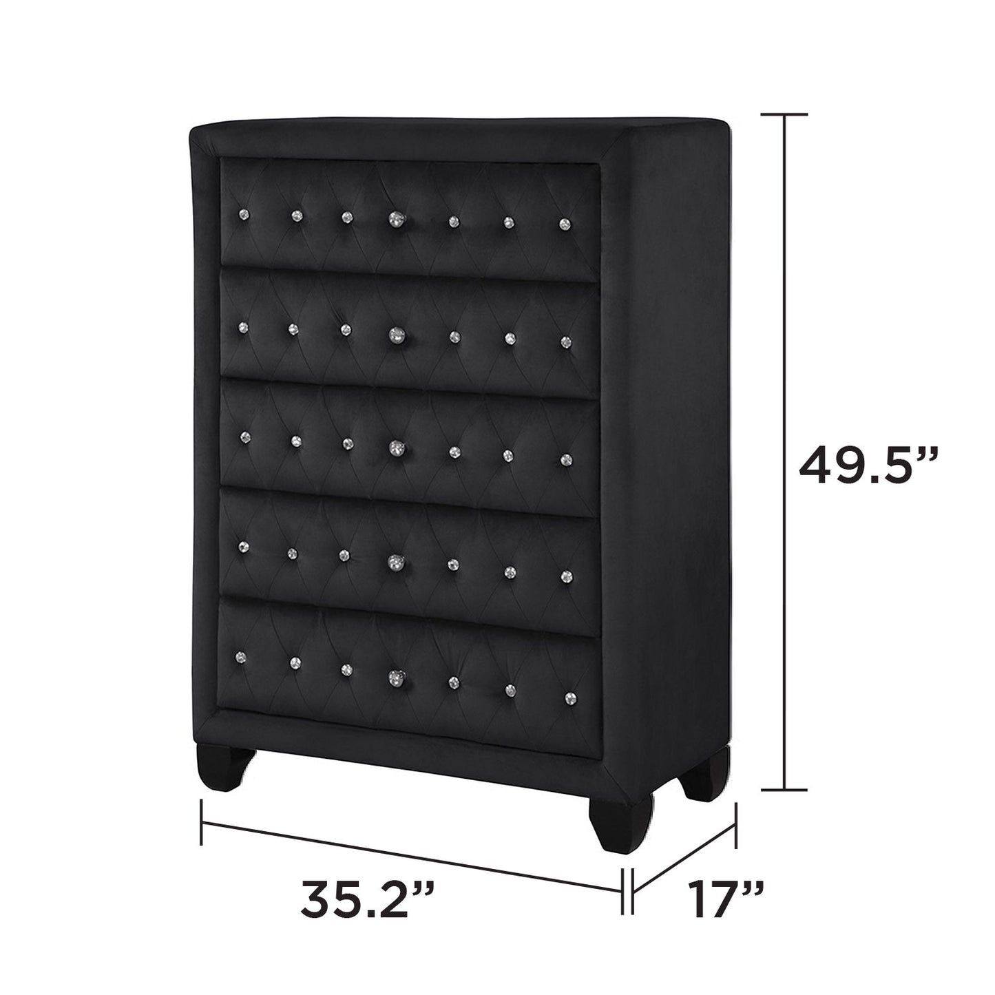 Sophia - 5 Drawer Chest