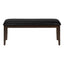 Bench, Rectangular, Hallway, Upholstered, Transitional