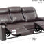 Contemporary Three Seater Sofa