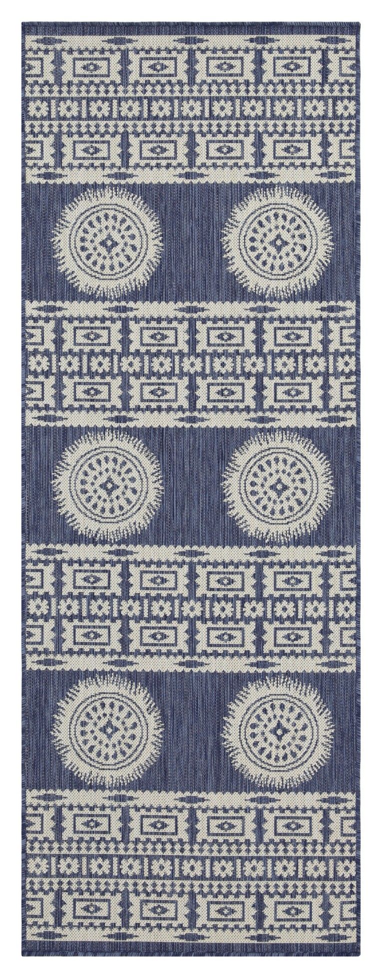 Sunshine - Alfombra de interior/exterior de 2'7" X 7'3"