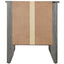 Roller Drawer Glides Nightstand