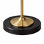 Axis - Floor Lamp With 4 Way Switch Double Spots With Base - Black / Gold