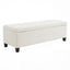 Upholstered Storage Ottoman Bench
