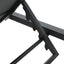 Modern Chaise Lounge With Wate Resistant Fabric Cushions