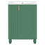 Classic Retro Bathroom Vanity With Sink, Door Shelf, Side Open Storage Frame