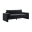 Upholstered 3 Seater Sofa With Wide Armrests