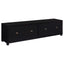 Arnaud - 3 Piece TV Stand Set With Storage - Black