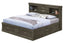 Traditional Style Bookcase Storage Bed