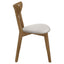 Mid-Century Modern Upholstered Dining Chair (Set of 2)