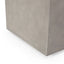 Modern Design Mgo Tank Holder Side Table With Ceramic Top - Black / Gray