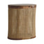 Larissa - Lid Up, Storage Stool - Oak