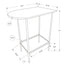 Home Bar Table With Bar Height Small Rectangular For Kitchen