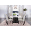 Tufted Rolled Backrest Side Chairs (Set of 2)