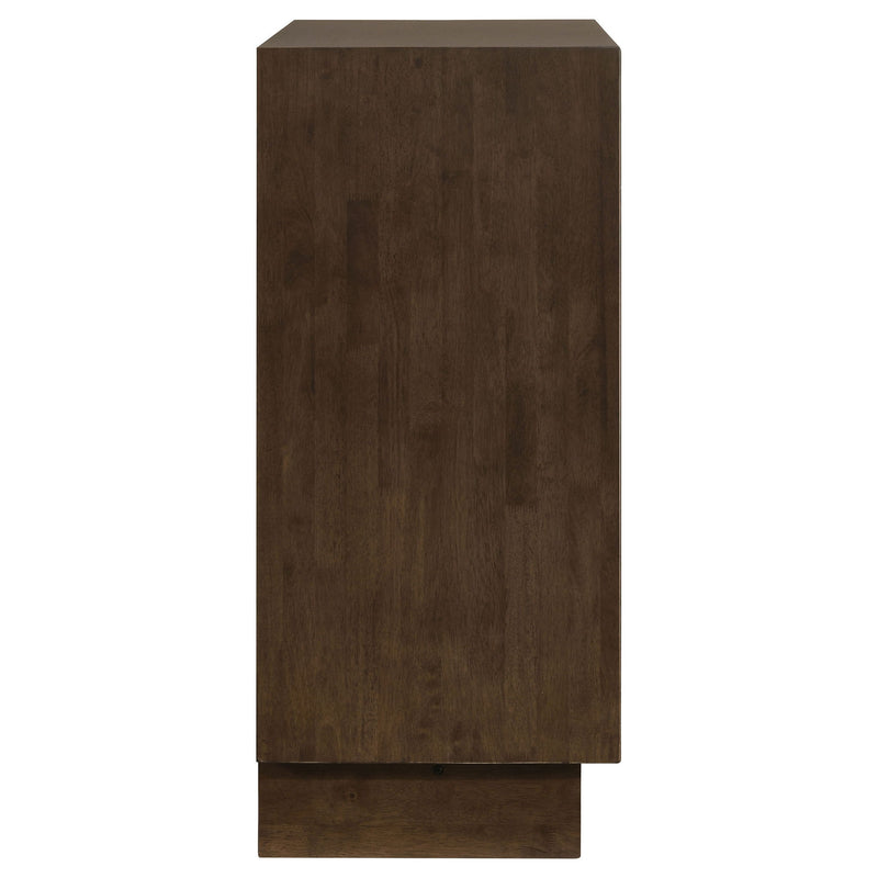 Hemlock - 4 Drawer Chest Of Drawers - Dark Brown