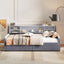 Luxurious Upholstered Platform Bed With Storage Drawers