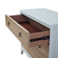 3 Drawers Hall Chest With Cane Fronts